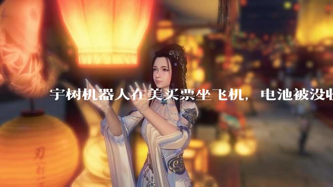 宇树机器人在美买票坐飞机，电池被没收_Bebop_Elite_Event